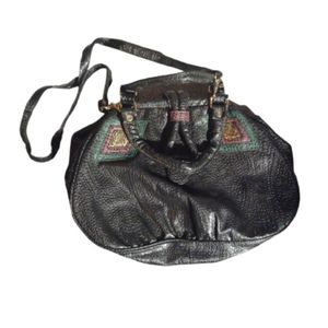 Vintage 1980s era xl hobo bag new